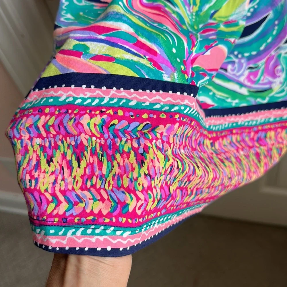 NWT Lilly Pulitzer Margate dress Don’t Leave Me Hanging - Picture 6 of 7